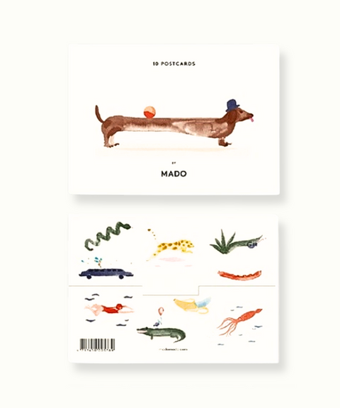 Set de 10 Tarjetas Mado - Para decir gracias, felicitar o solo saludar