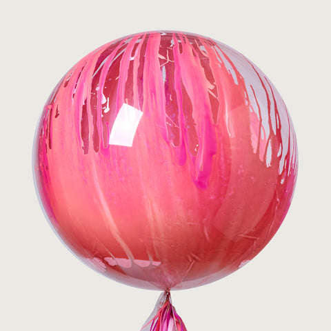 Globo Burbuja Lava Fiucha: Un Regalo de Amor Inflado con Helio