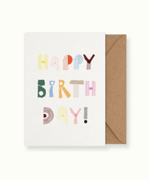 Tarjeta Happy Birtyday by Mado