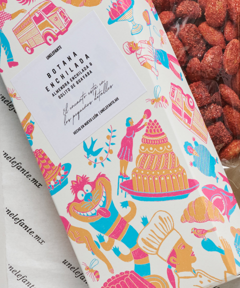 Botana Deli con Almendra y Guayaba Enchilada