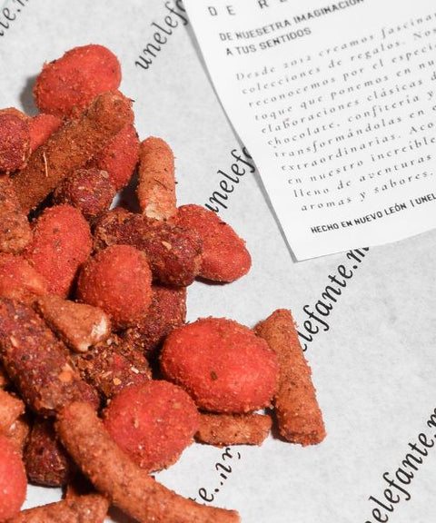 Botana Weekend con Churrito Chipotle, Cacahuate Búfalo y Golo