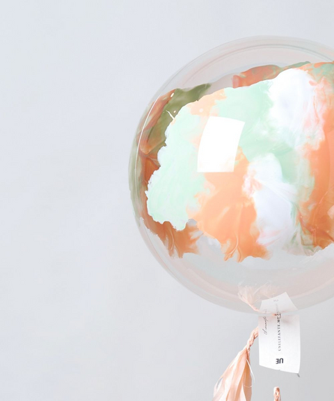 Globo Burbuja Acuarela Nude