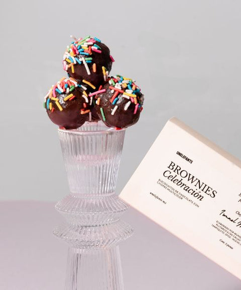 Mini Brownies Celebration Estilo Cake Pop