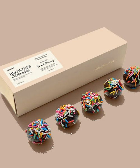 Mini Brownies Celebration Estilo Cake Pop