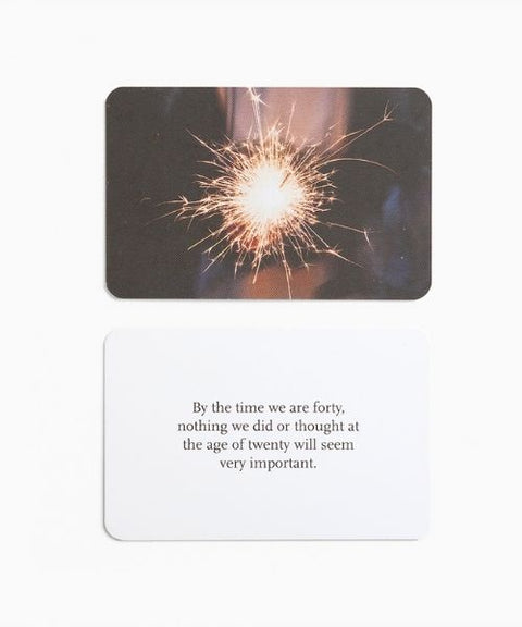 The School of Life - Deck de Cartas Gratitud - Un Recordatorio Diario de las Bendiciones en Nuestra Vida