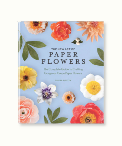 Libro The New Art of Paper Flowers para Crear Flores Eternas