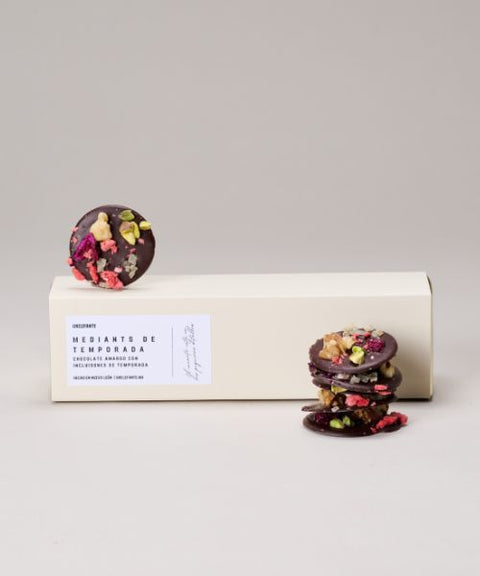 Mediants de Temporada 70% Cacao con Nueces y Frutos Secos
