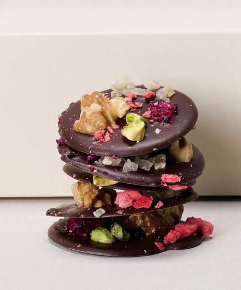 Mediants de Temporada 70% Cacao con Nueces y Frutos Secos