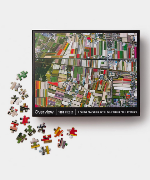 Rompecabezas “Tulipanes desde el Cielo” – Overview, 1000 Piezas