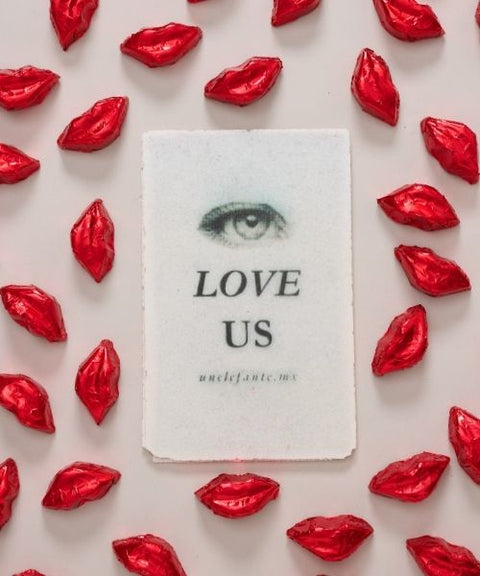 Tarjeta de Oblea de Tamarindo, Eye Love Us