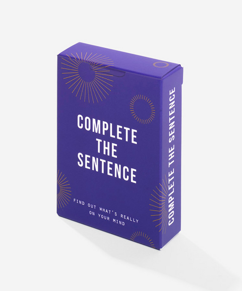 The School of Life - Deck de Cartas Completa la Oración – Explora Lo Que Realmente Piensas y Sientes