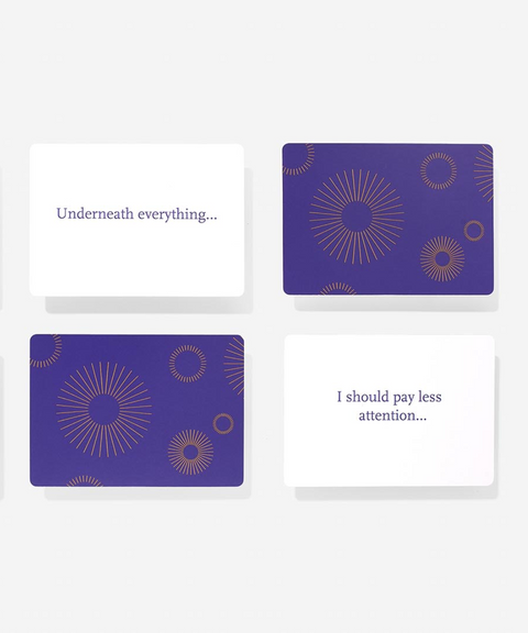The School of Life - Deck de Cartas Completa la Oración – Explora Lo Que Realmente Piensas y Sientes
