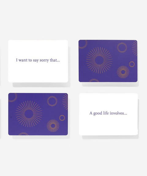 The School of Life - Deck de Cartas Completa la Oración – Explora Lo Que Realmente Piensas y Sientes