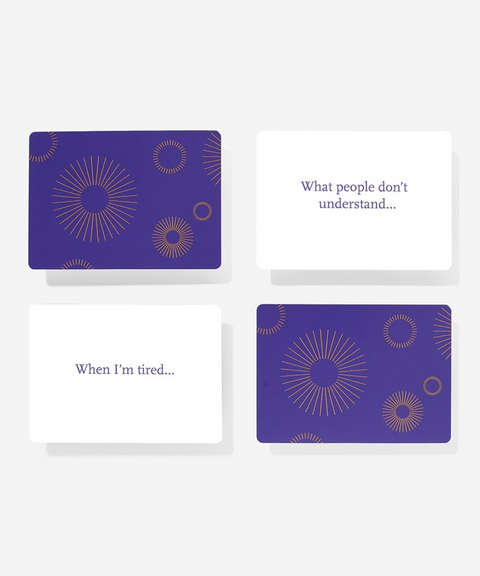 The School of Life - Deck de Cartas Completa la Oración – Explora Lo Que Realmente Piensas y Sientes