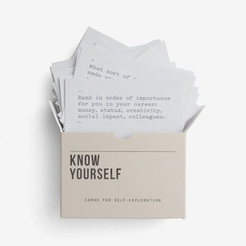 The School of Life - Deck de Cartas Conócete a ti Mismo - Para Profundizar en el Autoconocimiento