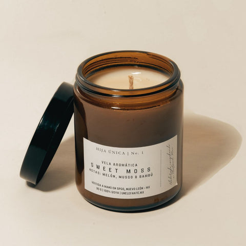 Vela Aromática de Soya - Musgo