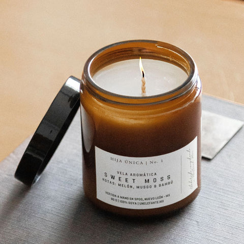 Vela Aromática de Soya - Musgo