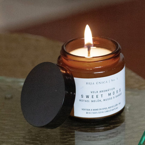 Vela Aromática de Soya - Musgo