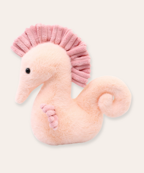 Peluche Caballito de Mar en Colores Pastel
