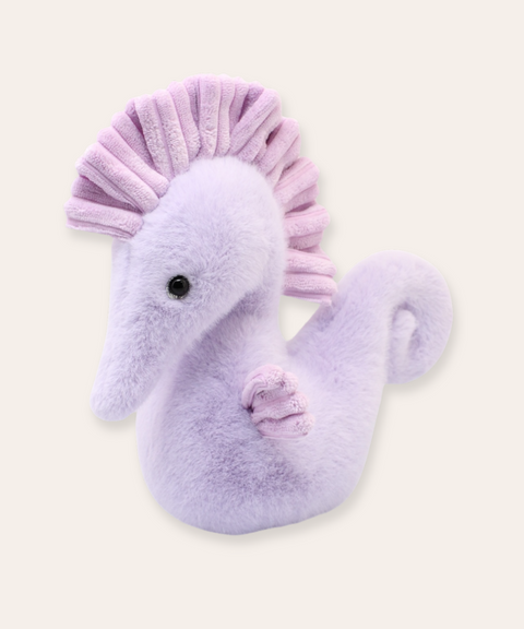 Peluche Caballito de Mar en Colores Pastel