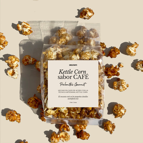 Palomitas Gourmet "Kettle" Hechas en Cazo de Acero. 4 Sabores