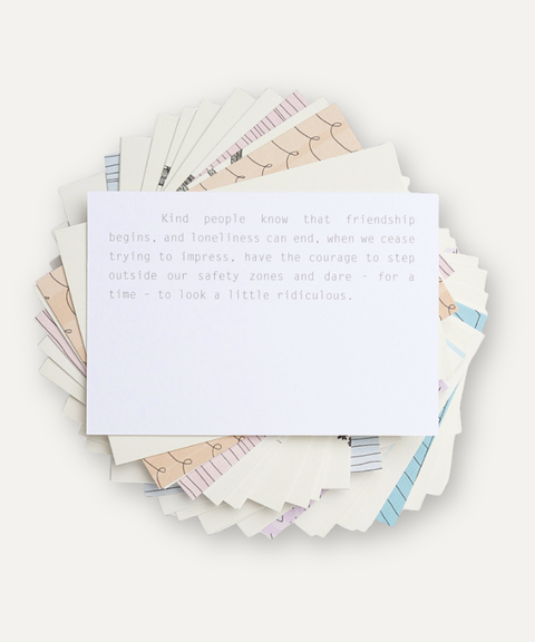 The School of Life -  Deck de Cartas Kindness – Para Desarrollar Compasión y Empatía