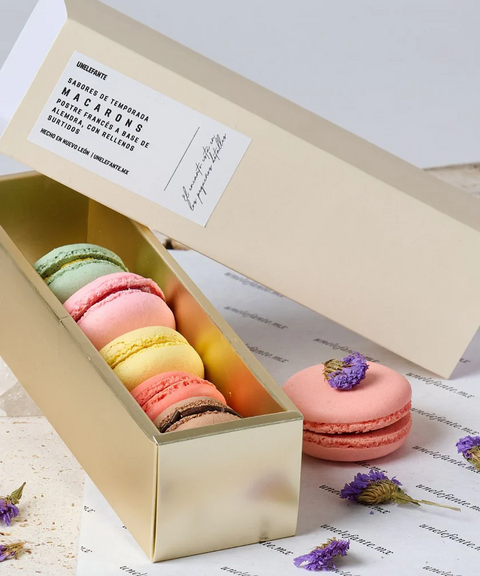 Set para Mamá - Armonía - Globo, Flores Suli Bloom y Macarons de Temporada