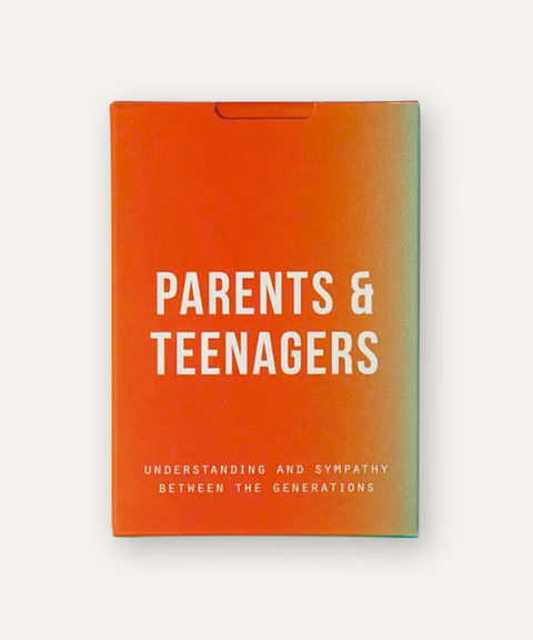 The School of Life -  Juego de Cartas Padres y Adolescentes - Para Romper la Frustración y el Silencio