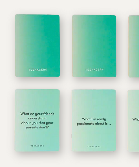 The School of Life -  Juego de Cartas Padres y Adolescentes - Para Romper la Frustración y el Silencio