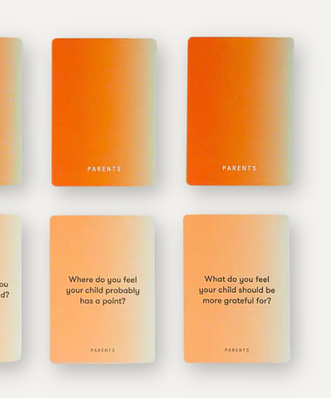 The School of Life -  Juego de Cartas Padres y Adolescentes - Para Romper la Frustración y el Silencio