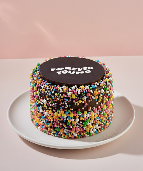 Pastel de Chocolate Funfeti Forever Young